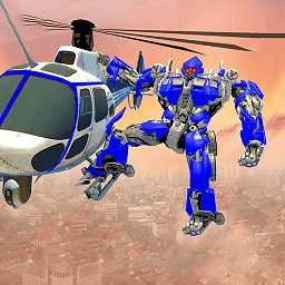 警察直升機(jī)機(jī)器人