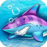 憤怒的深海鯊魚