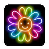 發(fā)光的涂鴉