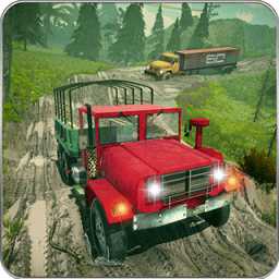 泥濘的越野卡車駕駛游戲