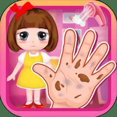 貝貝公主美甲店游戲